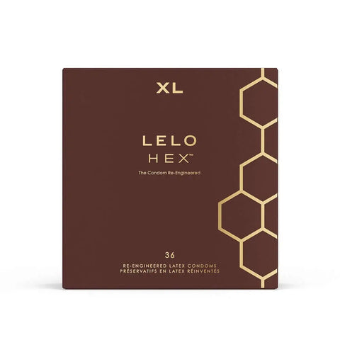 LELO HEX condoms Respect XL condoms - LoveKinx